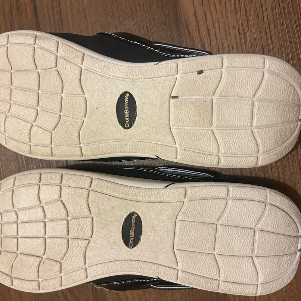 Croft & Barrow Women's Black Moccasins Ortholike size 9.5 - Picture 4 of 7